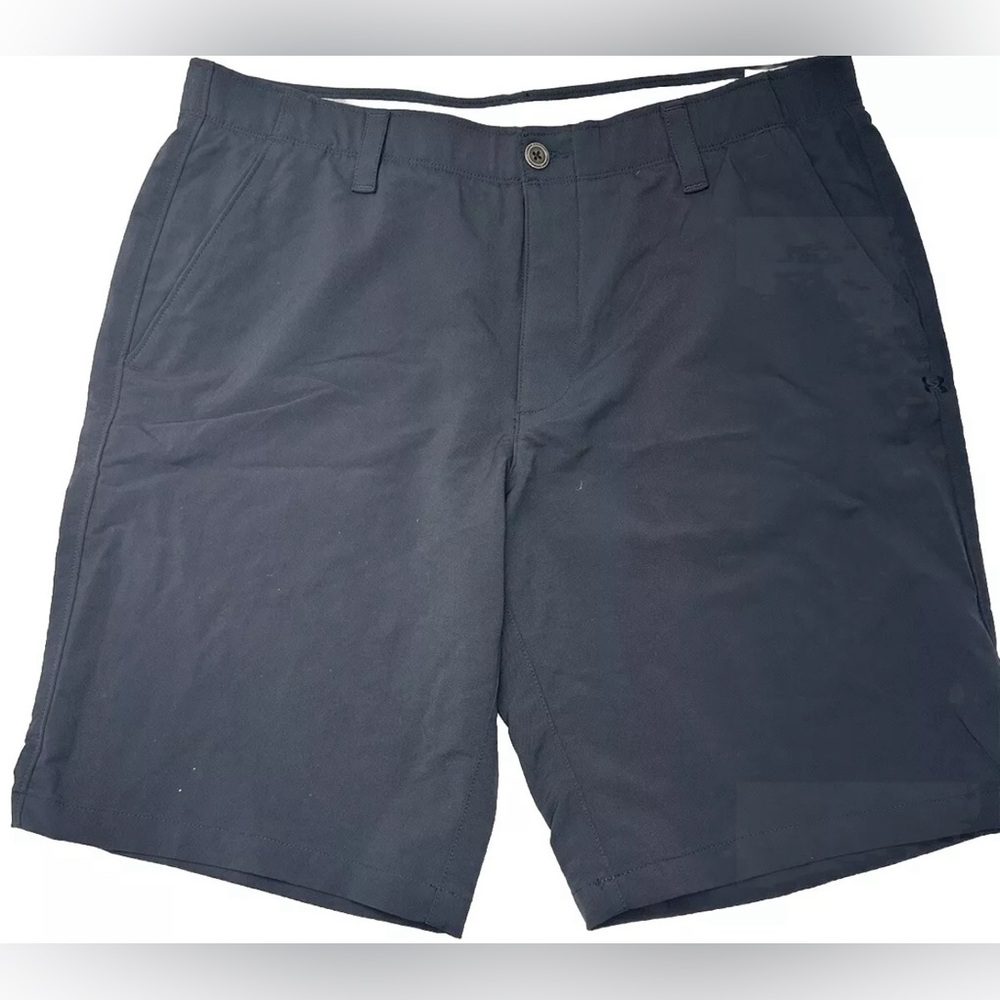 Under Armour | Shorts Men's | Size 38 Black Golf Casual Heatgear | Pre-Owned